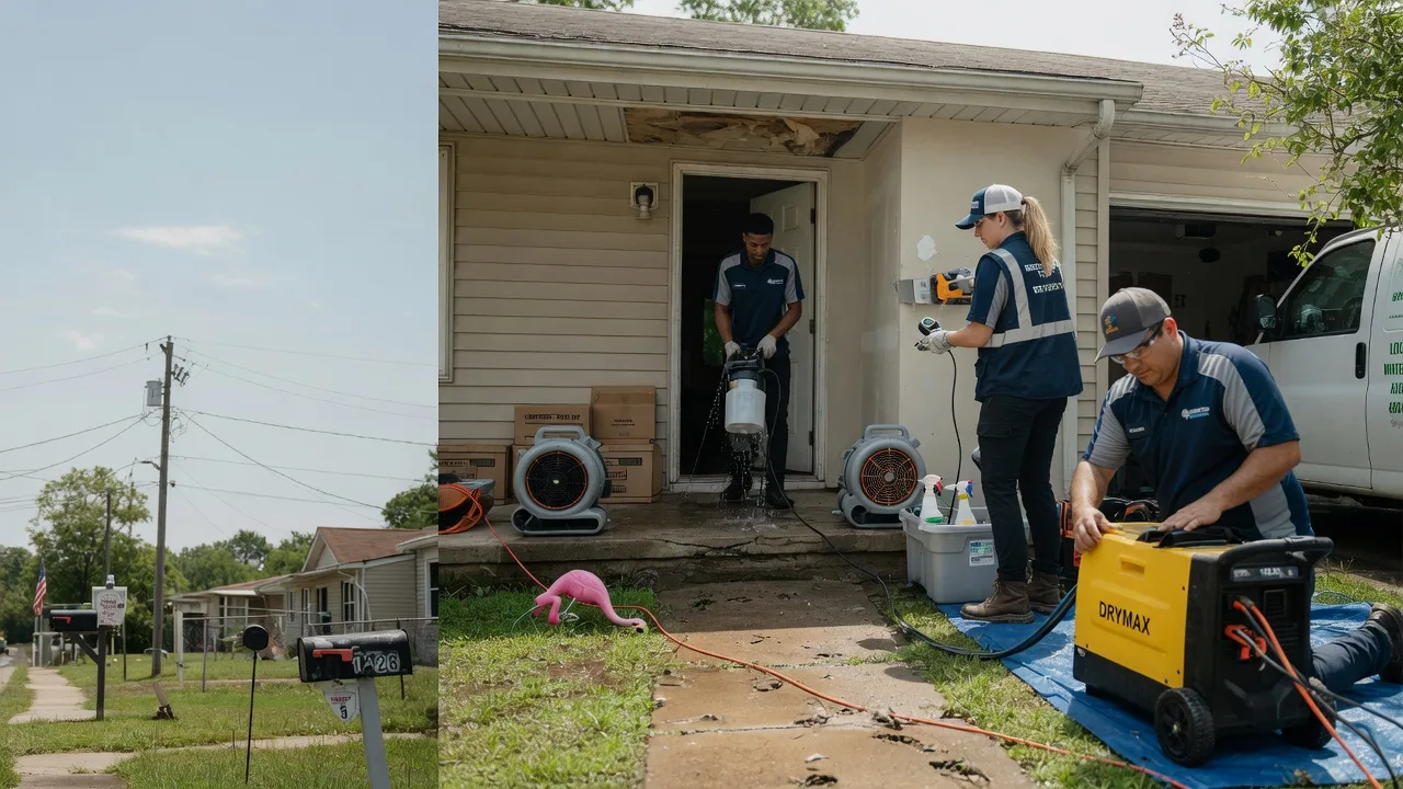 Storm Damage Water Removal in Peggs, OK near me